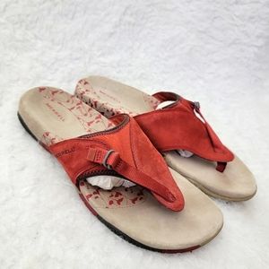 Merrell rusty red women's sandals size 9